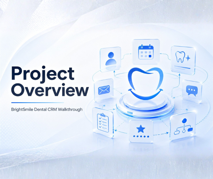 BrightSmile Dental CRM walkthrough preview