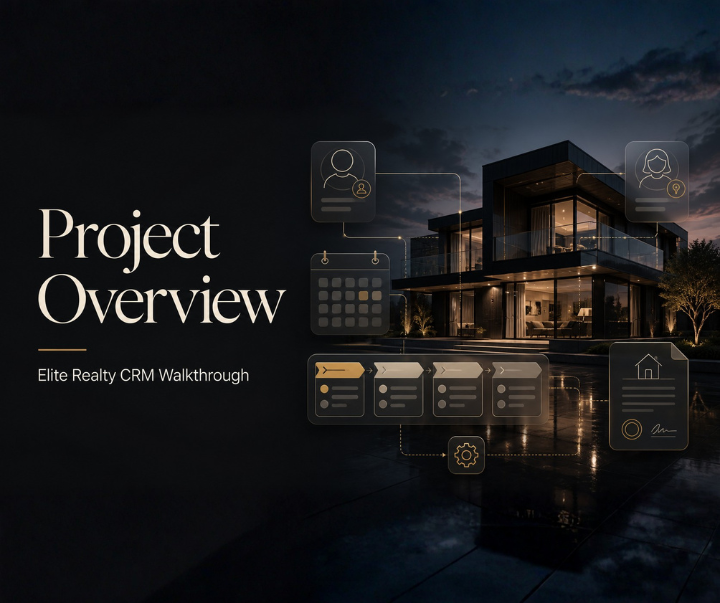 Elite Realty CRM walkthrough preview